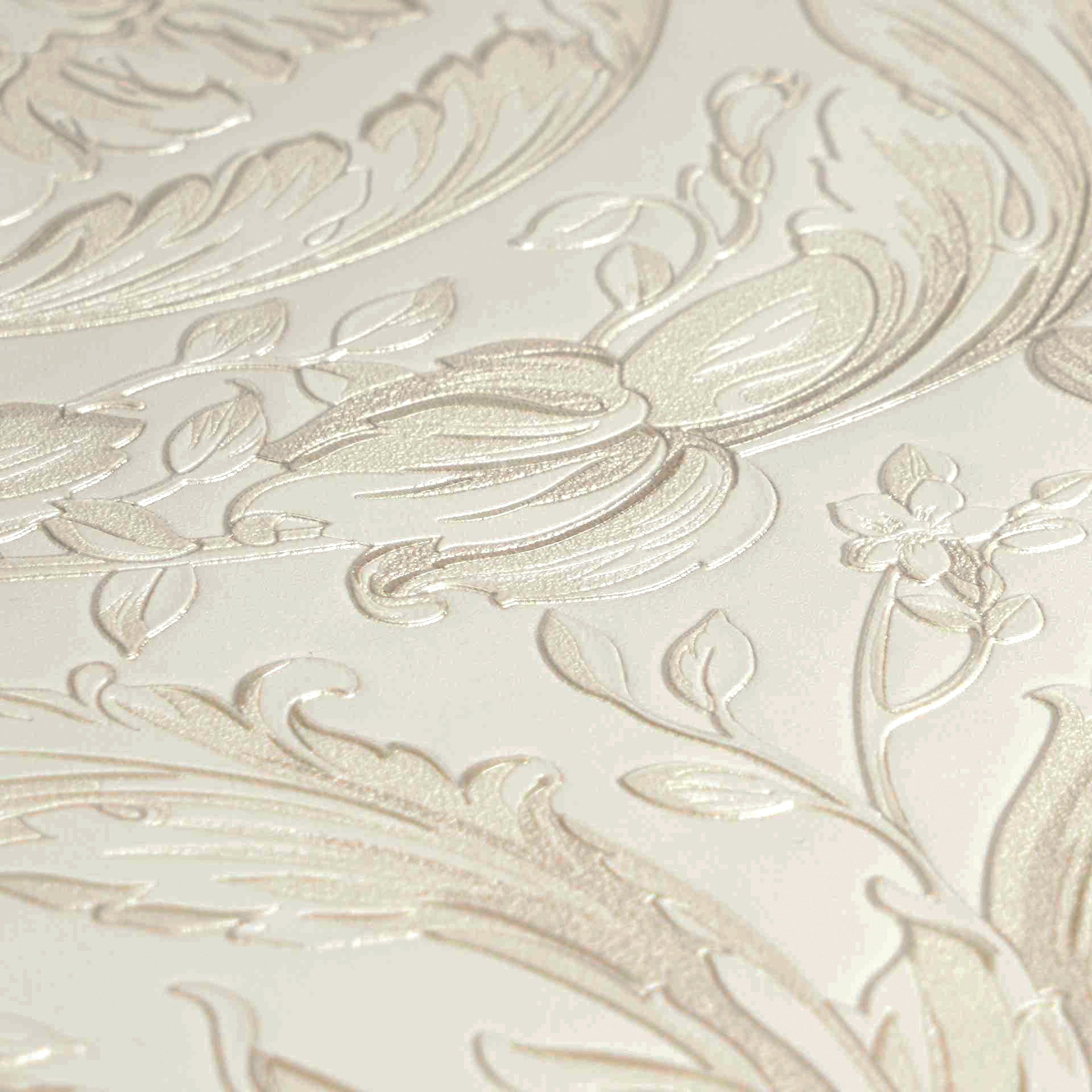 Versace 6-Vliestapete Vinyltapete Creme Floral
