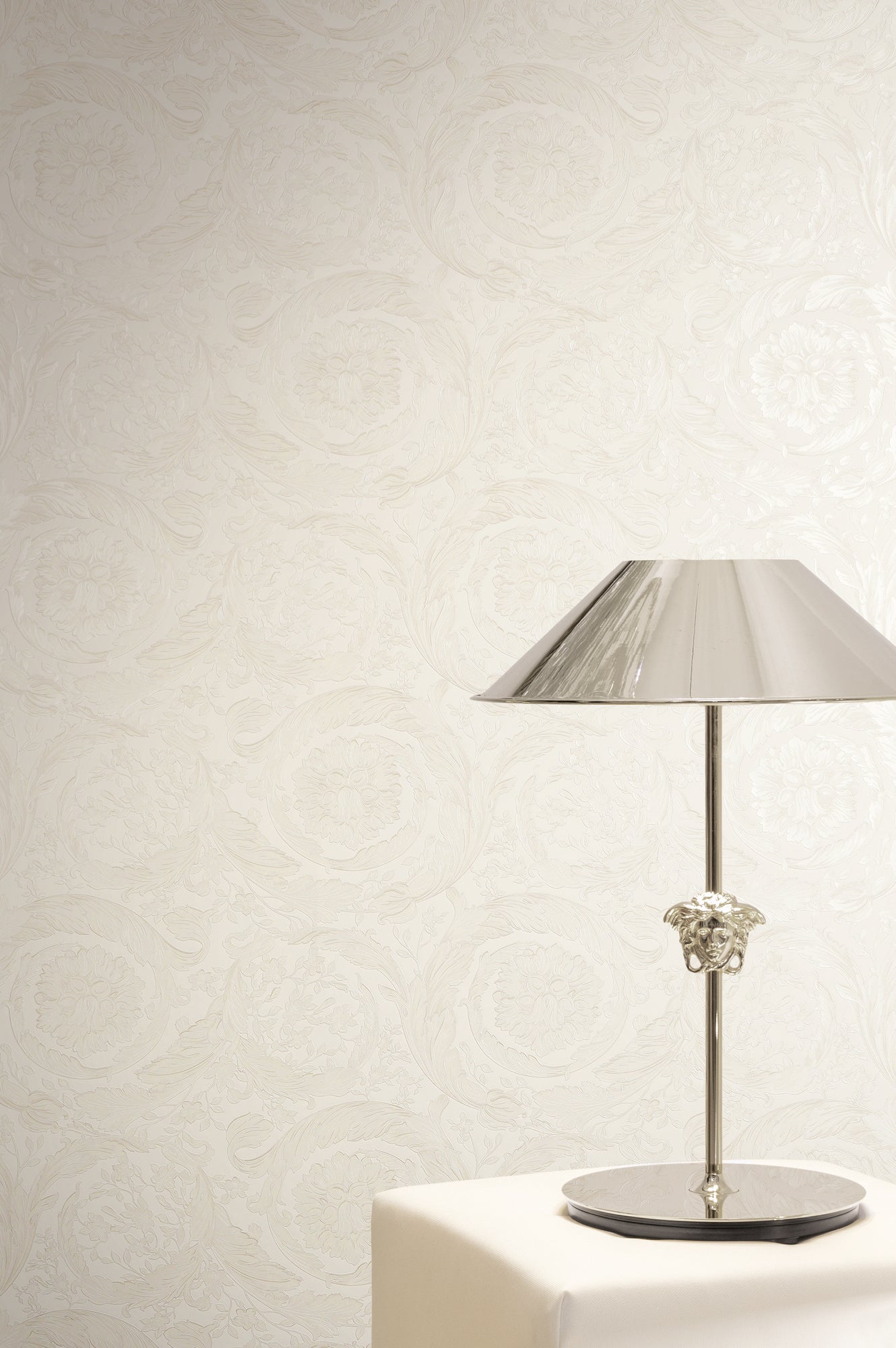 Versace 6-Vliestapete Vinyltapete Creme Floral