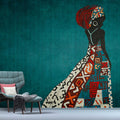 Fotomural Walls by Patel - Nairobi 1 - photo wallpaper women sillouette African Style