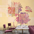 Fotomural Walls by Patel - Queens Garden 2 - orange photo wallpaper floral pattern & graphic design