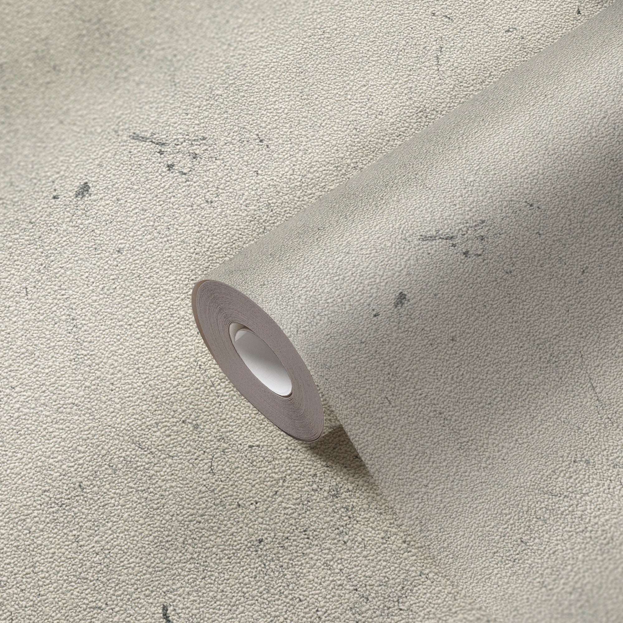 Hochwertige Vliestapete Beige Betonoptik