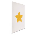 Cuadro lienzo habitación infantil estrella radiante - Diseño lienzo lúdico