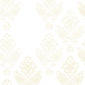 Fotomural Panel XXL 5 - Design wall mural baroque style pattern yellow on premium smooth non-woven