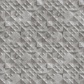 Fotomural Walls by Patel - Concrete 2 - Cool 3D Concrete Rough Wallpaper - Grey, Black