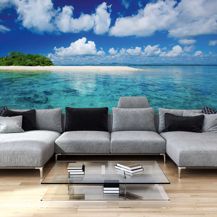 Fotomural Panel XXL 5 - Island mural sea with small island on premium smooth fleece