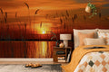 Fotomural Lakeside Grasses Wallpaper - Premium Smooth Nonwoven - XXL 2