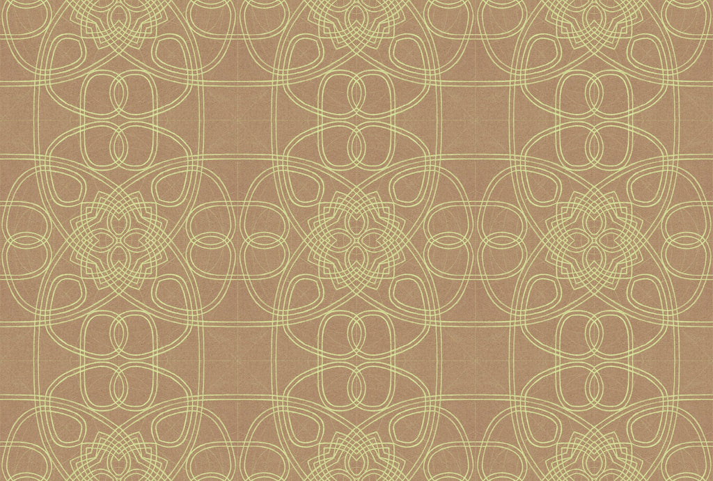 Fototapete im Digitaldruck Fototapete Braun Geometrisch