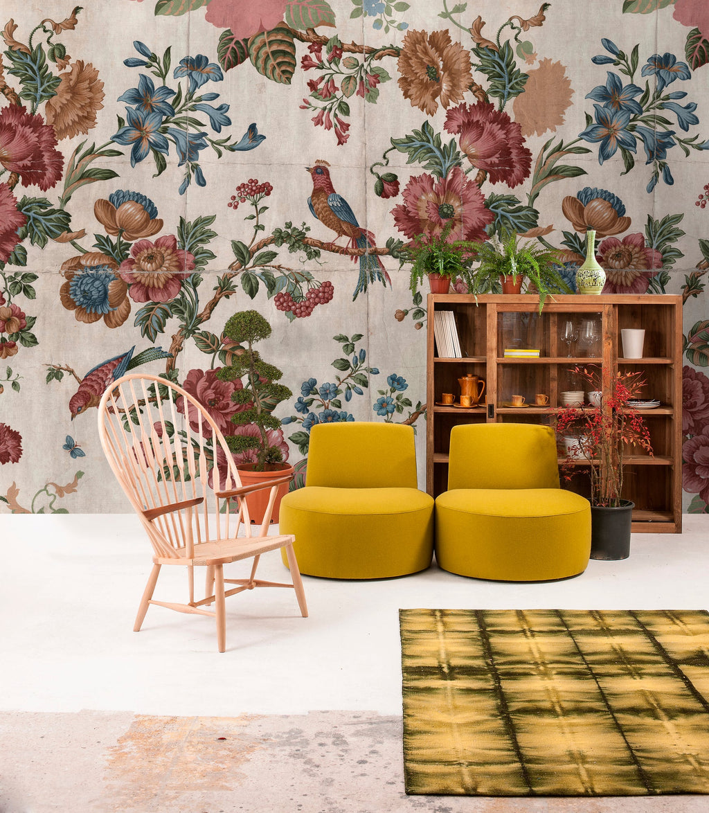Fototapete im Digitaldruck Fototapete Creme Natur