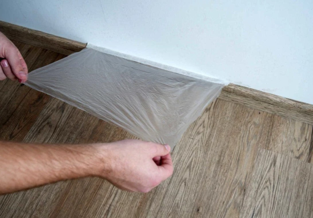 Kombi-Mask Kreppband 55 cm x 20 m Abdeckfolie mit Kreppband