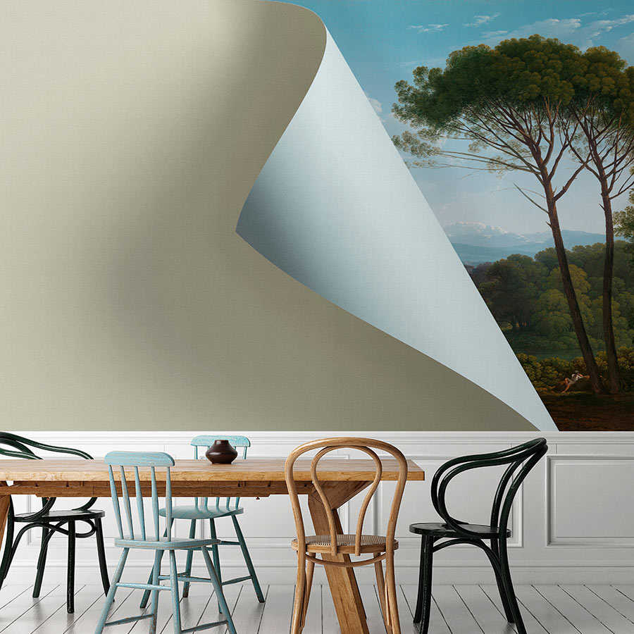 Fotomural Walls by Patel - Hidden Places 3 - tree photo wallpaper hidden landscape