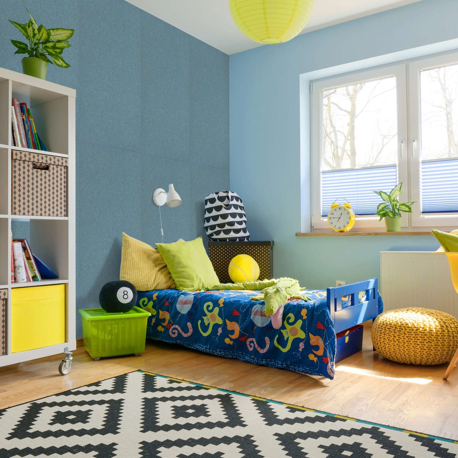 Panel Modular Wall - Ice Blue 104 x 52 x 0.6 cm (13674-4) - Imagen 9