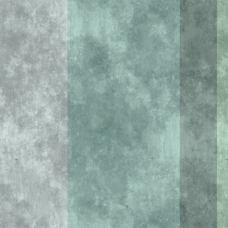 Fotomural Walls by Patel - Concrete optics photo wallpaper with stripes - grey, blue