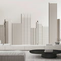 Fotomural Walls by Patel - Photo wallpaper »new skyline« - Architecture with skyscrapers - Smooth, slightly shiny premium non-woven fabric
