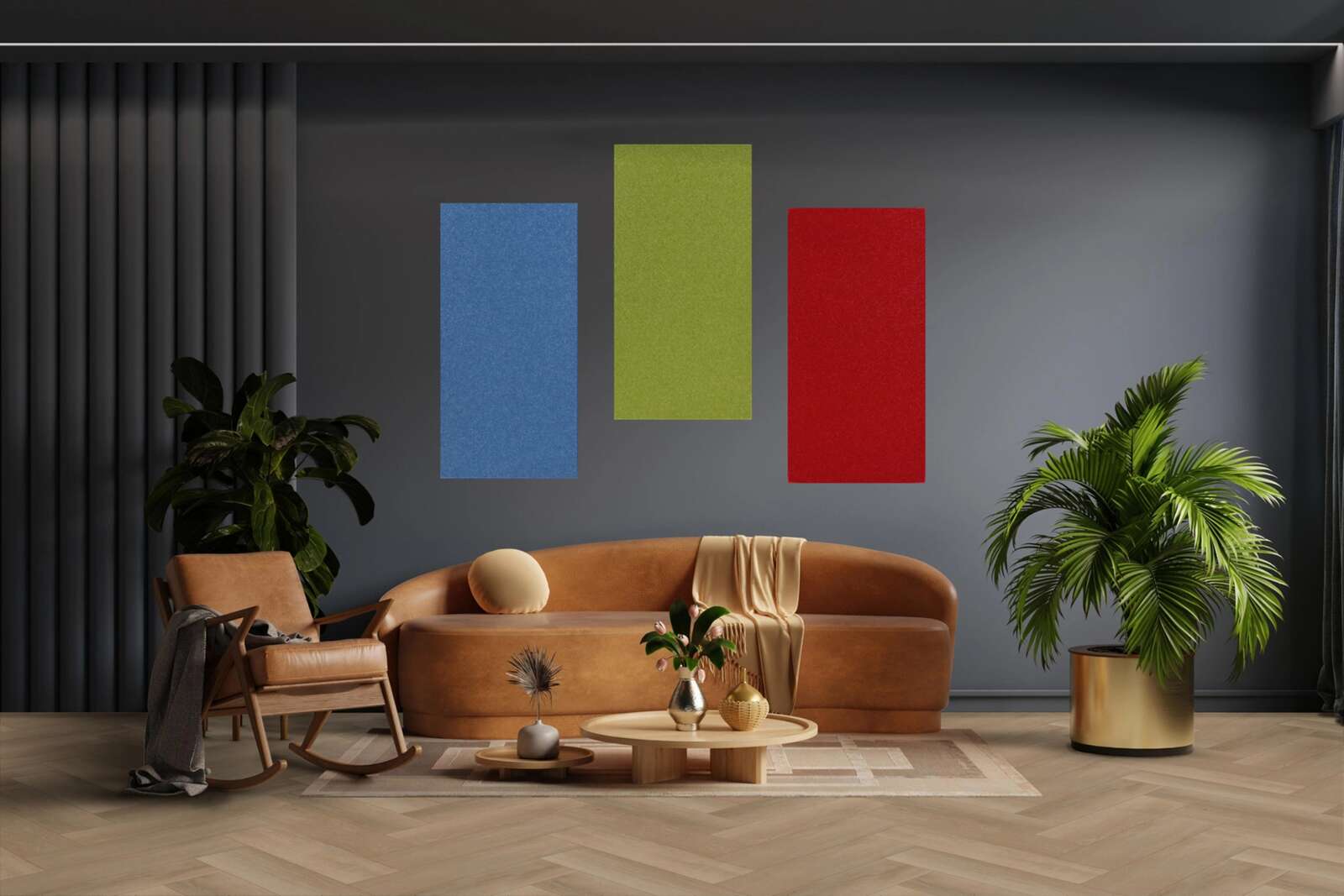 Panel Modular Wall - Ocean Blue 104 x 52 x 0.6 cm (13674-5) - Imagen 9