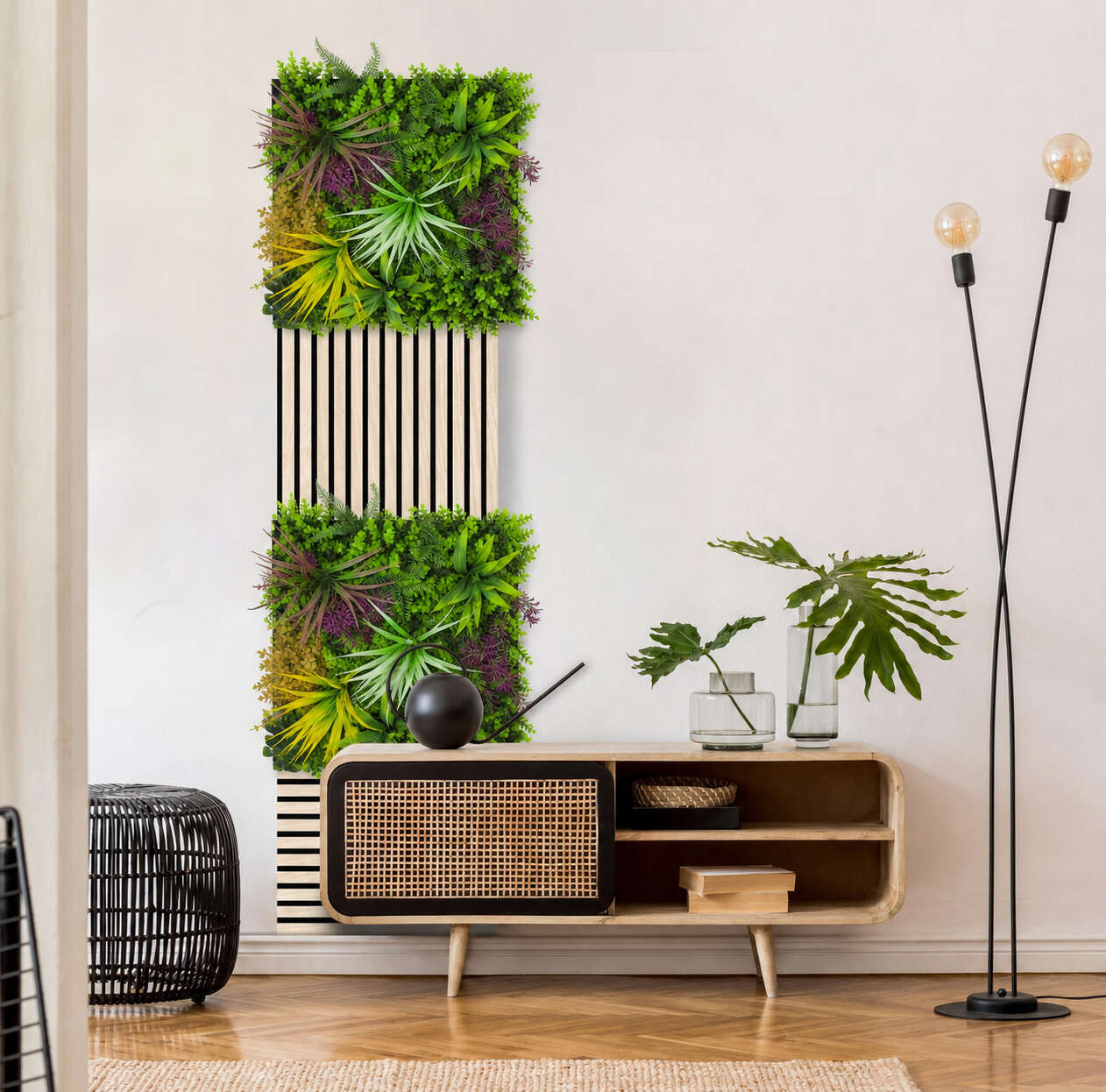 Panel Flora de Diseno Botanic Garden Mixed Flora - Modular Wall - Foto 1