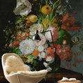 Fotomural Walls by Patel - Artists Studio 2 - mural flowers bouquet painting art style