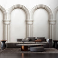 Fotomural Walls by Patel - Photo wallpaper »new roman« - Architecture with round arches - Smooth, slightly shiny premium non-woven fabric