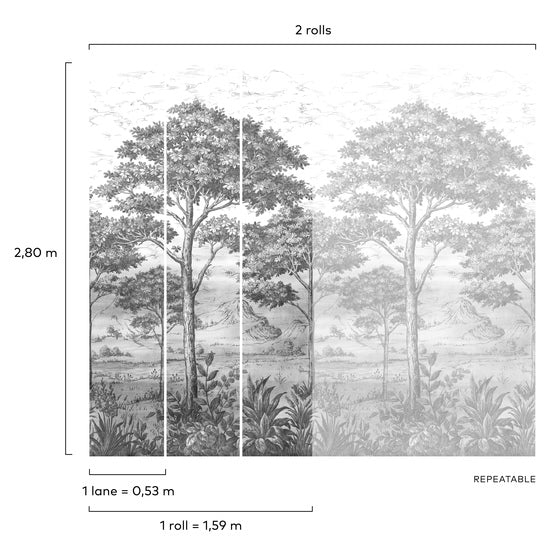 Papel Pintado Grandeco OROM 2 - A56702 - Imagen 3