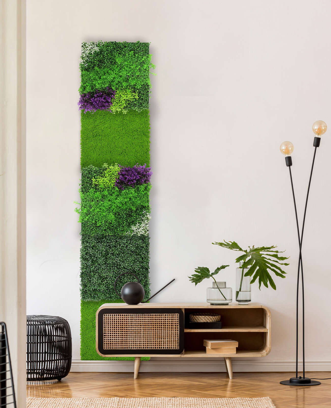 Panel Flora de Diseno Violet Mixed Flora - Modular Wall - Foto 1
