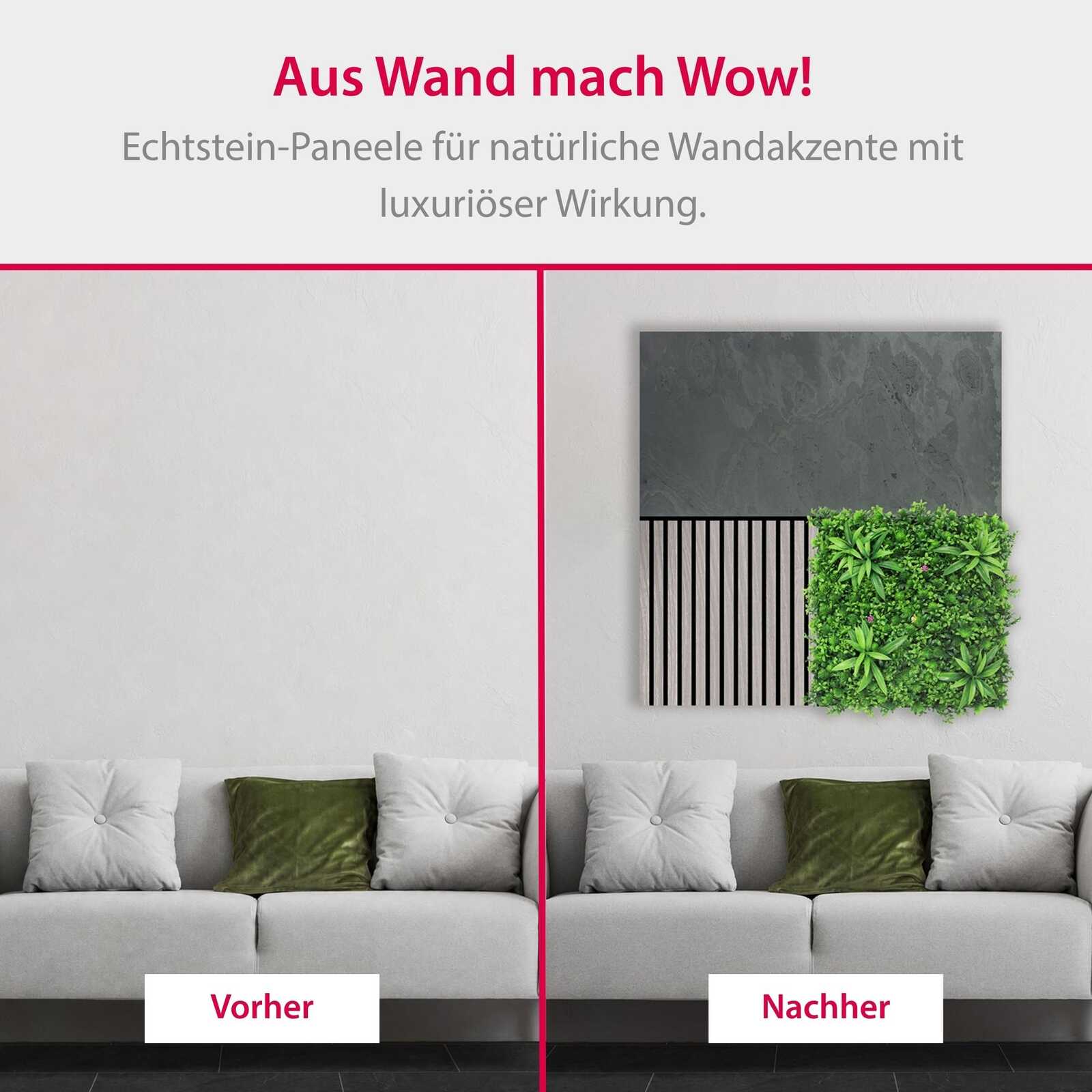 Panel Modular Wall - Black Slate 104 x 52 x 0.7 cm (13672-4) - Imagen 5