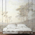 Fotomural Walls by Patel - Romantic Grove 1 - painting photo wallpaper faded used look
