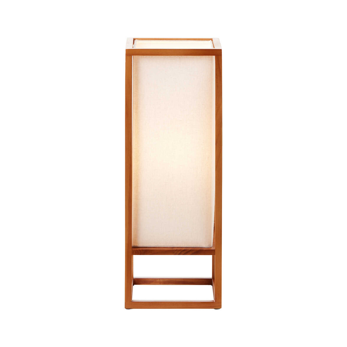 Lámpara de mesa textil - Nala 1 - Marrón
