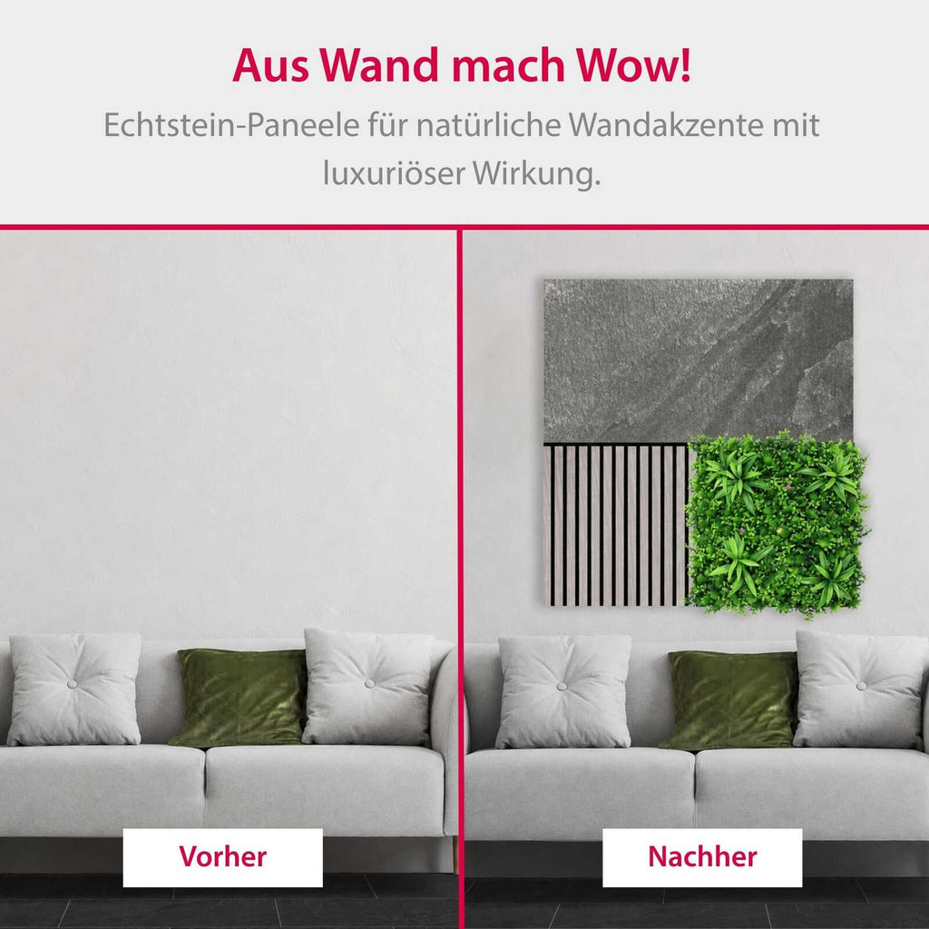 Panel Modular Wall - Grey Slate 104 x 52 x 0.7 cm (13672-0) - Imagen 5