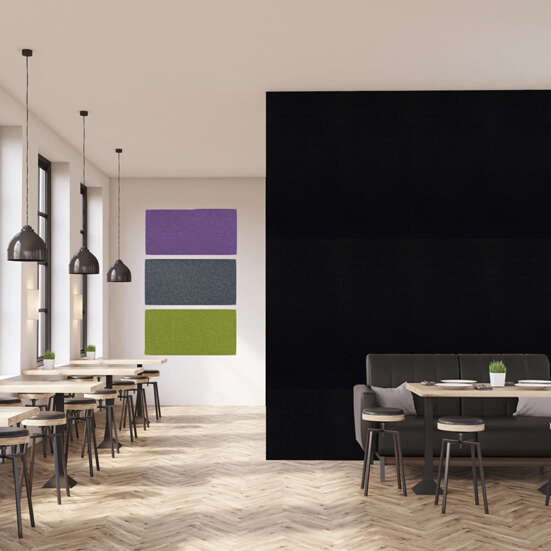 Panel Modular Wall - Midnight Black 104 x 52 x 0.6 cm (13675-0) - Imagen 1