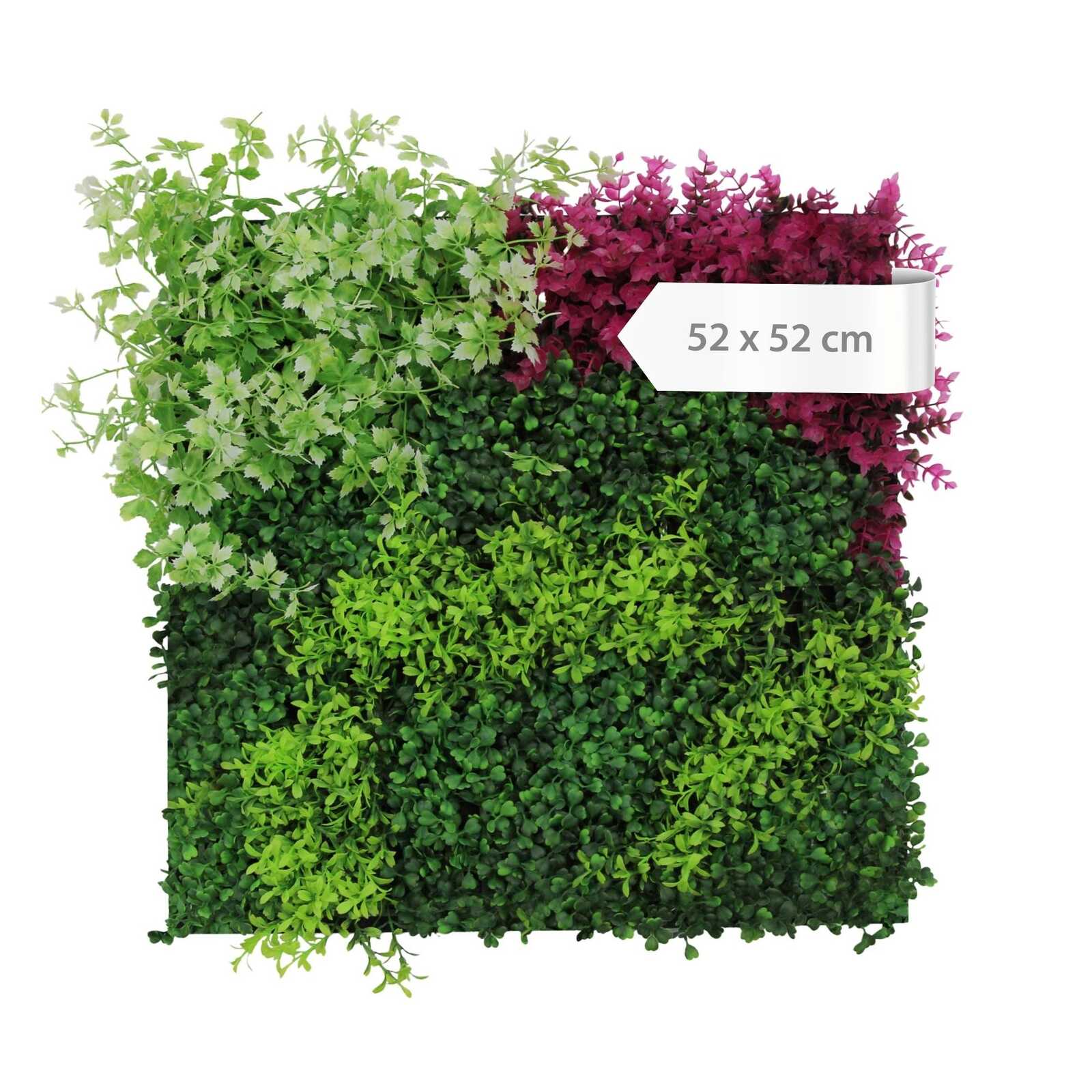 Panel Modular Wall - Pink Mixed Flora 52 x 52 x 4 cm (13669-4) - Imagen 5