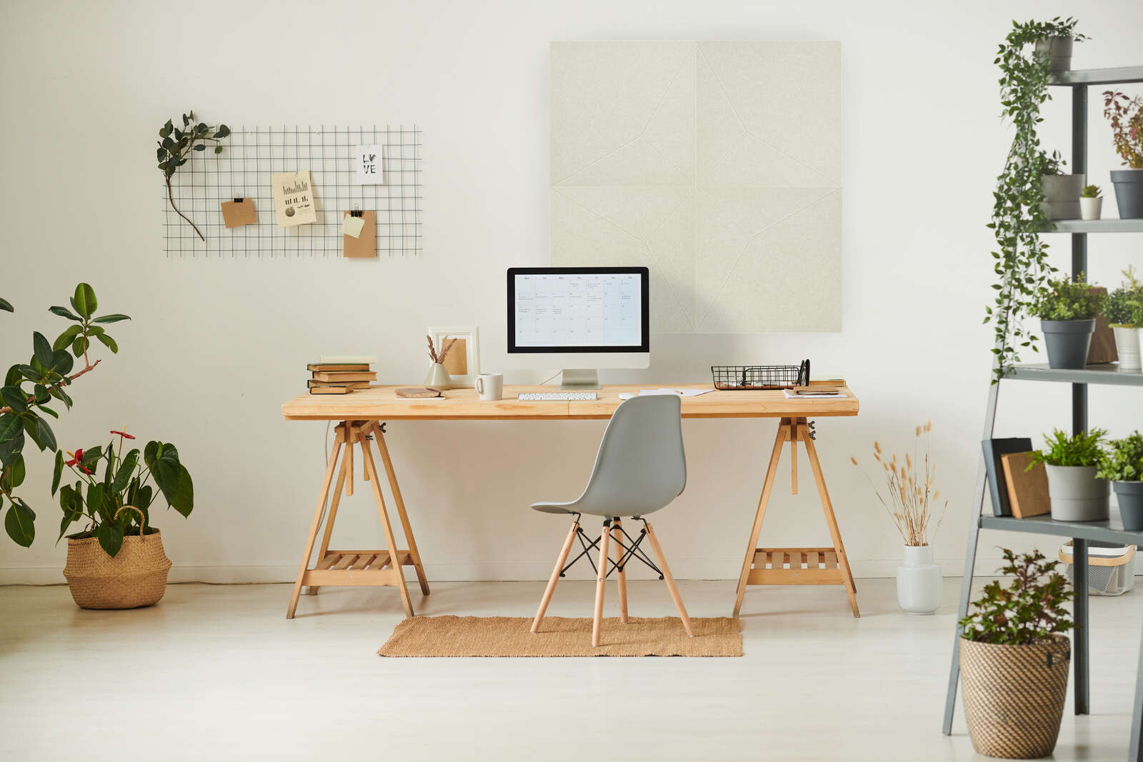 Panel Acustico de Fieltro Cotton White - Modular Wall - Foto 9