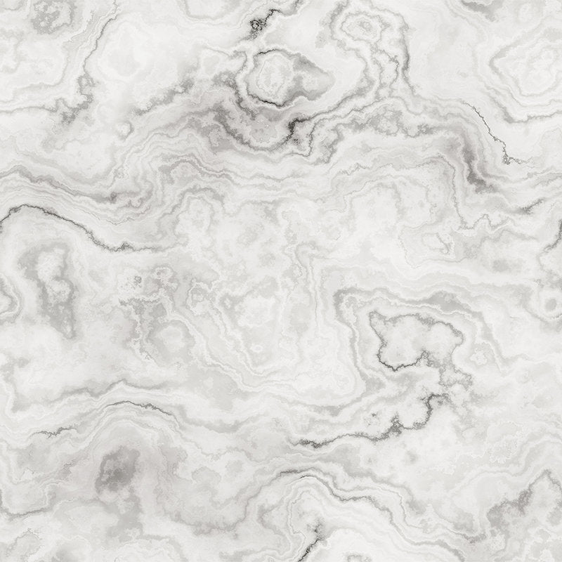 Fotomural Walls by Patel - Carrara 1 - Elegant marble-look wallpaper - Grey, White