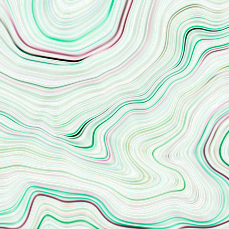 Fotomural Walls by Patel - Photo wallpaper lines in batik look - green, white