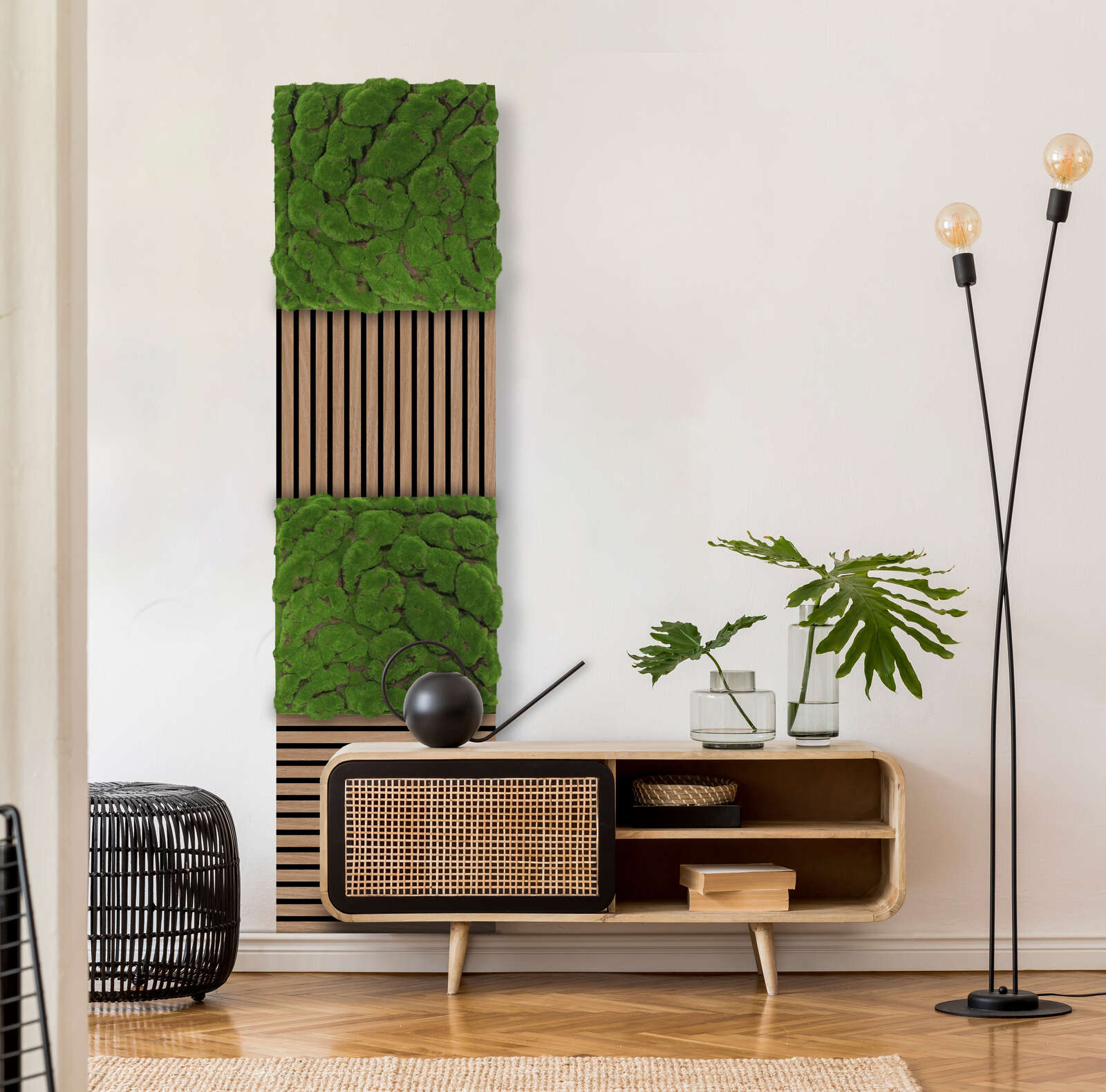 Panel de Musgo de Diseno Forest Green Big Bulk - Modular Wall - Foto 13