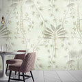 Fotomural Walls by Patel - Life In The Tree 1 - mural green leaves motif in colonial style