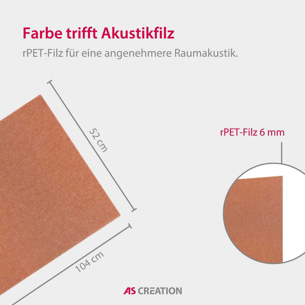 Panel Modular Wall - Coral Peach 104 x 52 x 0.6 cm (13674-8) - Imagen 7