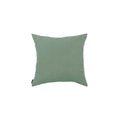 Funda de cojín Unicolorcolor - verde granito