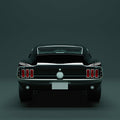 Fotomural Walls by Patel - Mustang 3 - American Muscle Car Wallpaper - Blue, Black