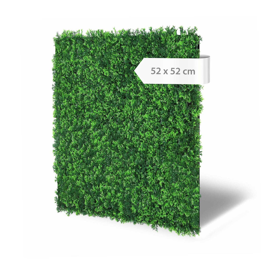 Panel Modular Wall - Mixed Green Design Grass 52 x 52 x 2.8 cm (13669-5) - Imagen 6
