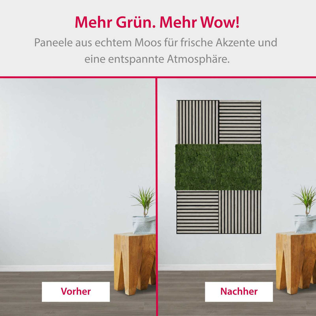 Panel de Musgo Natural Nature Green - Modular Wall - Foto 5