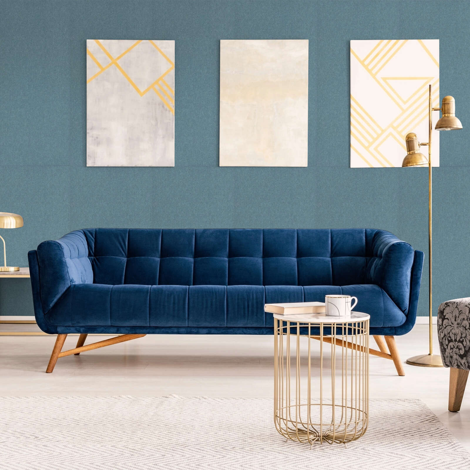Panel Modular Wall - Ice Blue 104 x 52 x 0.6 cm (13674-4) - Imagen 1