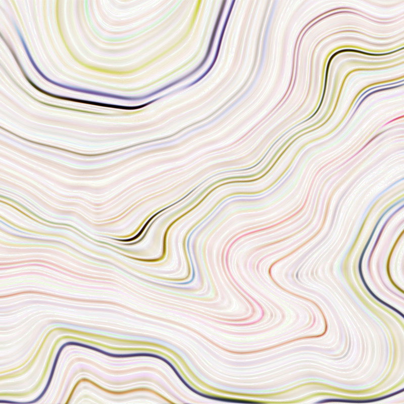 Fotomural Walls by Patel - Photo wallpaper lines in batik look - colourful, white