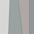 Fotomural Walls by Patel - Layered paper 1 - Graphic wallpaper with coloured areas in handmade paper structure - Blue, Cream