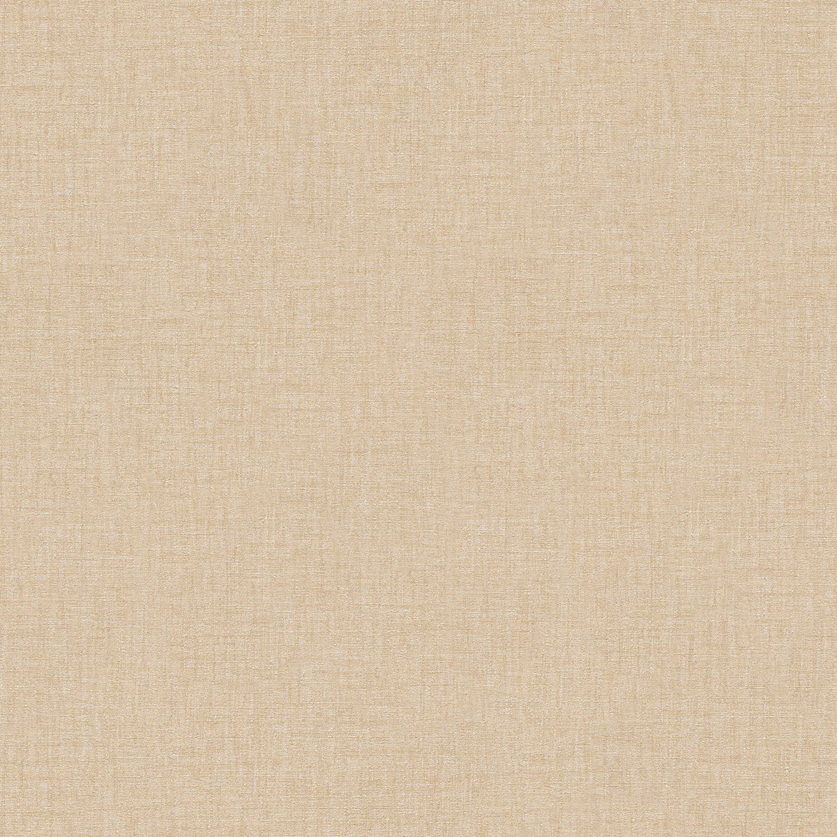Papel pintado de unidad VERSACE en aspecto de lino con brillo - beige