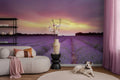 Fotomural Nature Wallpaper Lavender Field in Sunset - Premium Smooth Non-woven - XXL 2