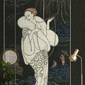 Fotomural Walls by Patel - Adlon 3 - Photo wallpaper Lady in fur Asian Design