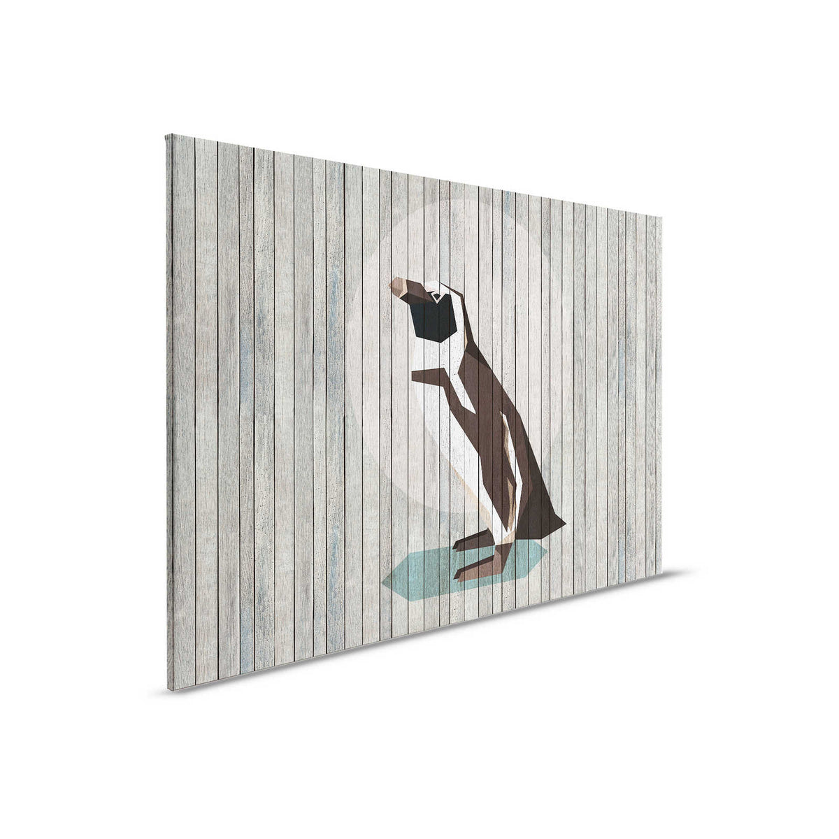 Cuadro en Lienzo Papel pintado Karl LAGERFELD Iconic Karl - Gris