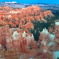 Fotomural Canyon panorama red & white rock mural - AP Digital 3