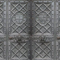 Fotomural Photo wallpaper metal door in antique style with detail pattern - AP Digital 3