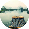 Fotomural Photo wallpaper round raft trip in China - DD Motive 2
