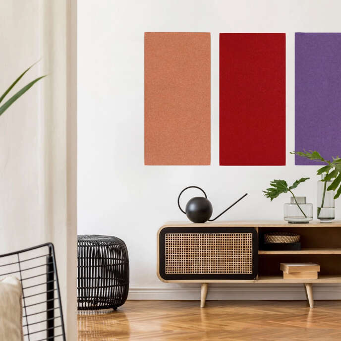 Panel Modular Wall - Plum Purple 104 x 52 x 0.6 cm (13674-6) - Imagen 9
